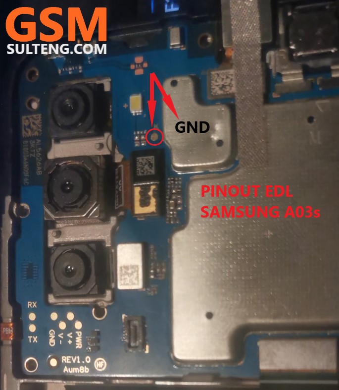 Pinout EDL Samsung A03s